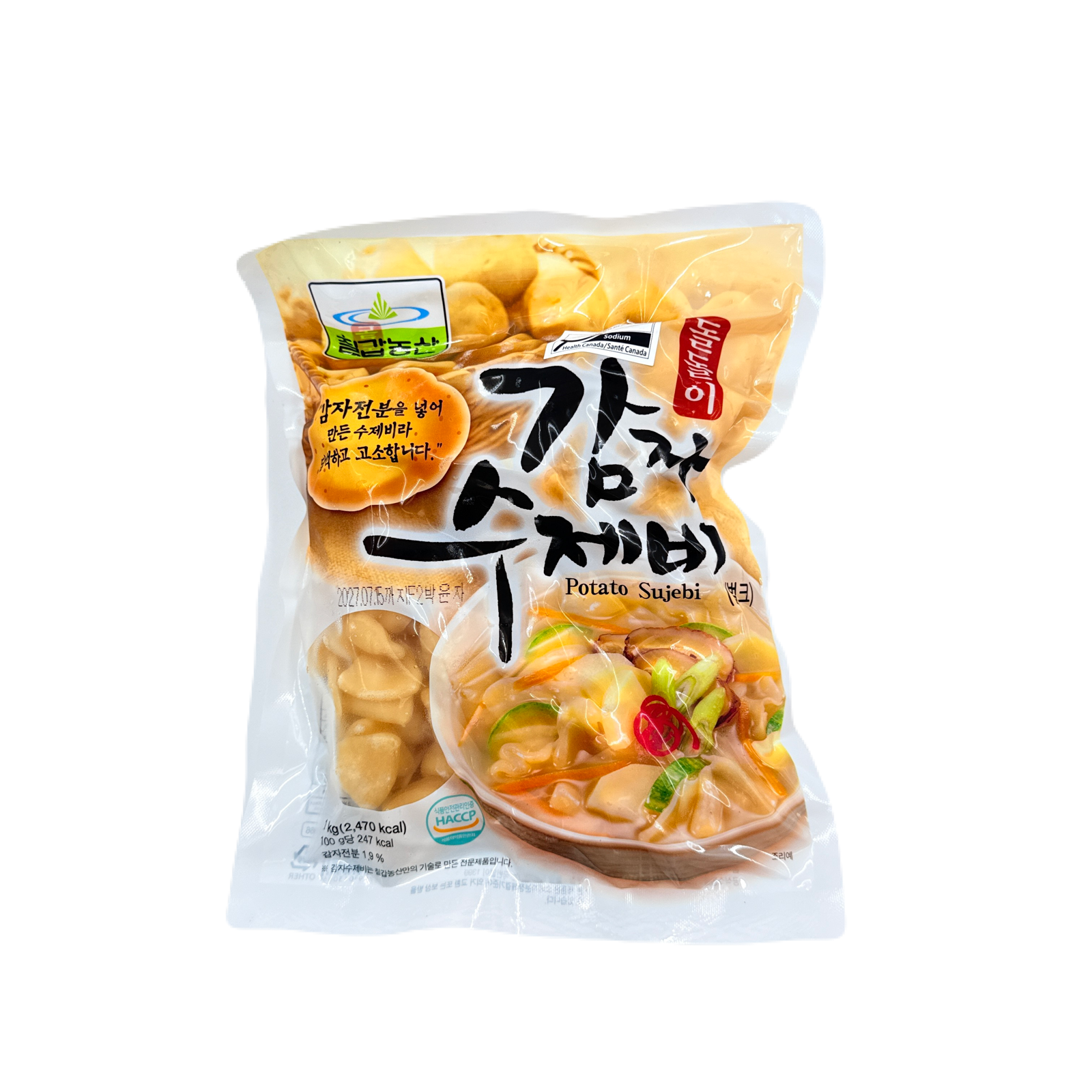 CG)DOLDOLI POTATO SUJEBI (1KG*10) 칠갑 돌돌이 감자 수제비